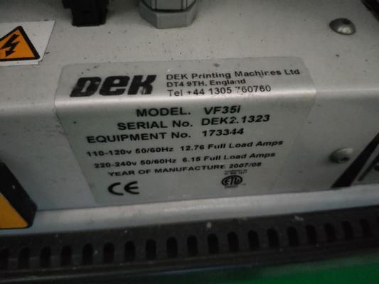 DEK DEK fittings vacuum motor VF35I 173344