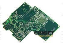 Multilayer pcb with nickel gold plating