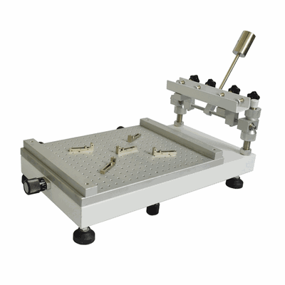  High precision manual printing table