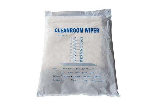  50gsm Woodpulp Polyester 0609 Nonwoven Lint Free Cleanroom Paper Wipe