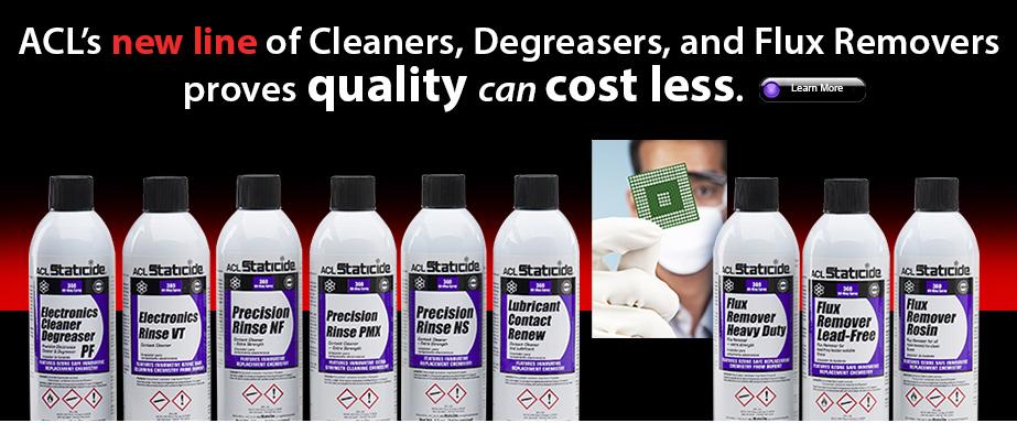 ACL Electronic Cleaners and Degreasers
