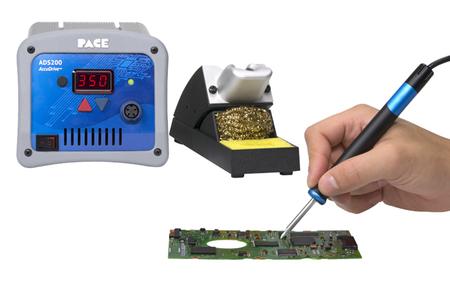 Skilled solderers will compete using the PACE ADS200 AccuDrive Soldering Station during the IPC Hand Soldering Competition at What’s New in Electronics (WNIE) Show in UK