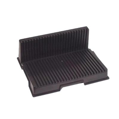  Cleanroom Black Plastic ESD Circulation corrugated box for anti-static protection used