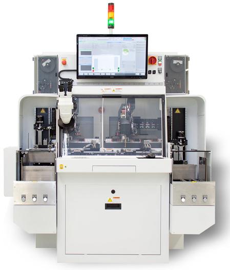 The Bondjet BJ931L Fully Automatic Dual-Head Wedge Bonder enables simultaneous bonding of thin and heavy wire or ribbon for lead frame and matrix power semiconductor applications such as transistor outline (TO) packages and similar discrete devices with low pin counts.