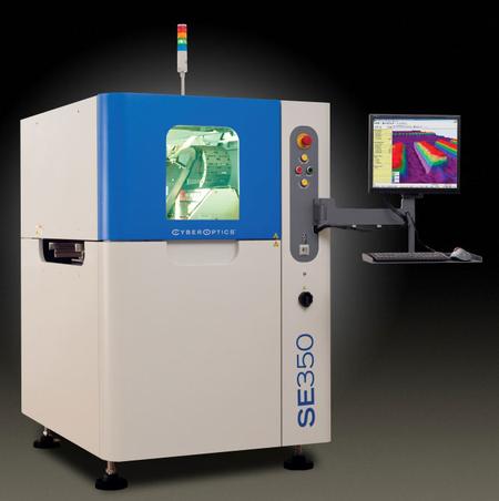 The SE350 is capable of inspecting the most demanding assemblies with 80 cm2/second inspection speed.  Not just simpler and fast, SE350 also offers uncompromised measurement accuracy and repeatability even at such high speeds.