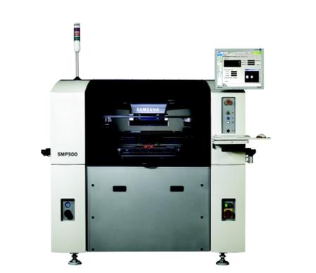 Samsung SMP300 Screen Printer combines automatic and economical printing with a suite of standard features and options to fit a wide variety of production needs.