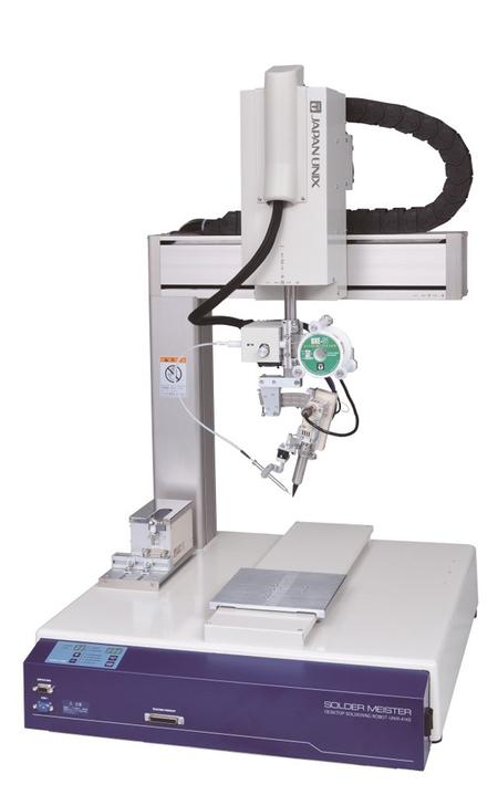The best-selling 410 Series sets the global standard for selective soldering robots. Easy-to-install, the 410 Series enables users to instantly automate soldering - from cellular to in-line manufacturing and more.