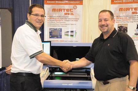 MIRTEC sold SMT-ASSY a MV-3L System during SMTAI .