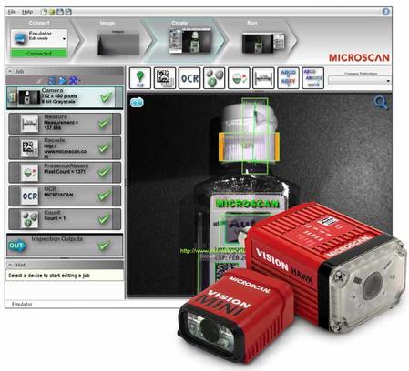Microscan's AutoVISION™ Machine Vision Software is the easiest machine vision software available for basic to mid-range vision applications.
