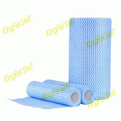  Multi-purpose Spunlaced Cleaning Wipes nonwoven dry wipe roll