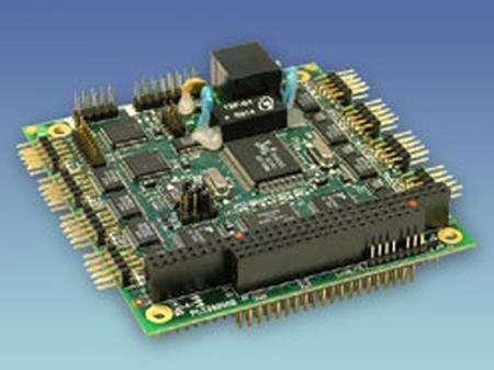 MultiComm PC/104 8-Port Serial Card with Ethernet & CAN