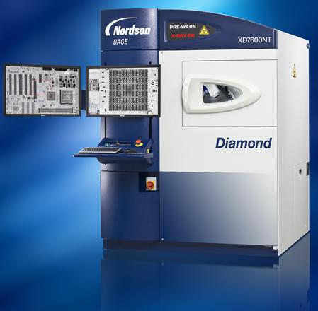 Nordson Dage XD7600NT Diamond X-ray inspection system, the ultimate choice for the highest magnification X-ray imaging.