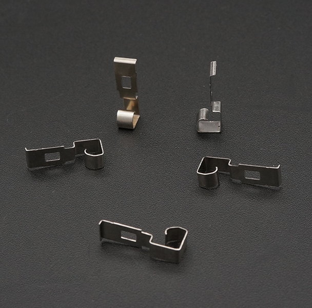 Custom stainless steel 301 metal hardware stamping leaf spring contact