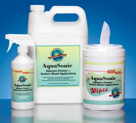 AquaSonic Aqueous Cleaner for Surface Mount Applications