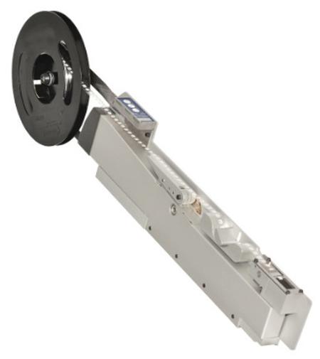 The new 30 mm Slimline Label Feeder provides 50 percent space saving in a pick-and place-system.