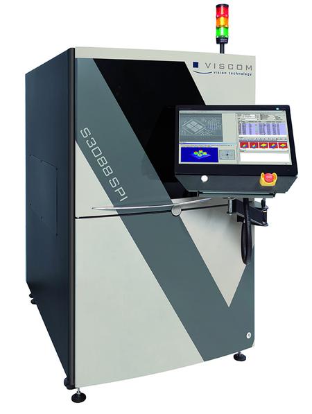 Viscom’s S3088 SPI uses available highly accurate measurement data of the paste print to optimize post-reflow automatic optical inspection (AOI) at the end of the production line.
