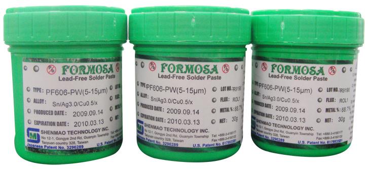 Formosa Water Soluble Solder Paste