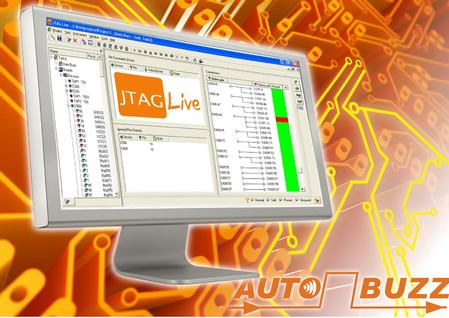 Autobuzz is a tool that learns a connectivity signature of all boundary-scan parts within a design from only the BSDL models of those parts.
