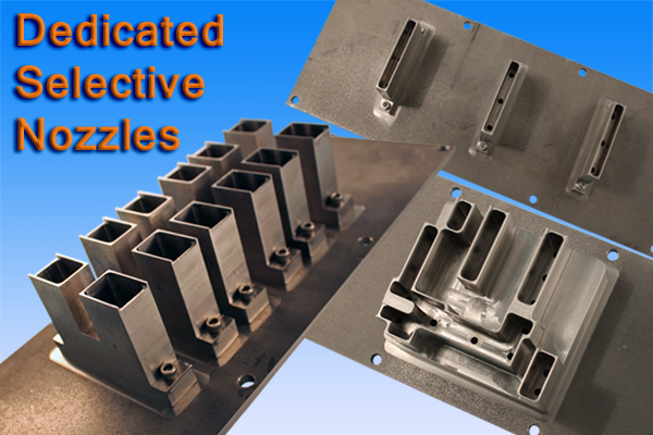 Dedicated Solid Titanium Solder Nozzles for Seho and Pillarhouse Selective Solder machines