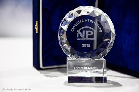 2019 New Product Introduction (NPI) Award in the category of Production Software