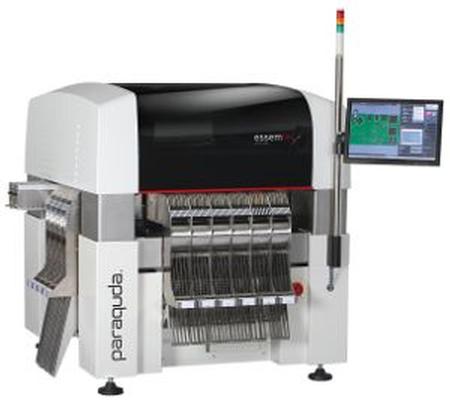 Paraquda, SMD pick-and-place machine.