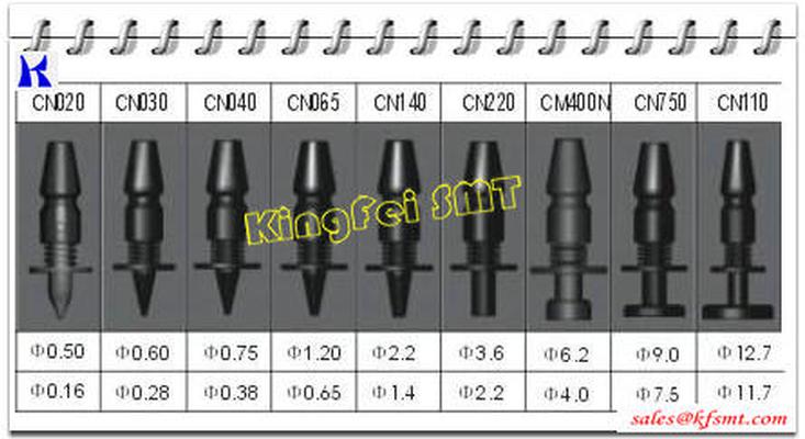 Samsung SMT Samsung nozzles CP45 CN030 Nozzle J9055133B used in pick and place machine