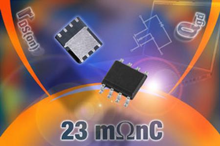 The two power MOSFETs are designed for low-side operation in synchronous buck (single- and multi-phase configurations) dc to dc converters in notebook PCs, servers, and VRM modules, as well as in synchronous rectification in fixed telecom systems.