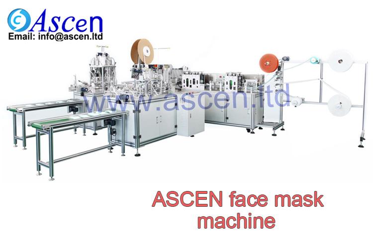 surgical nonwoven unmanned Face mask production line