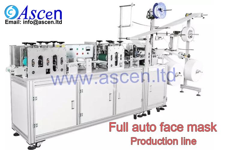 outer ear loop face mask making machine