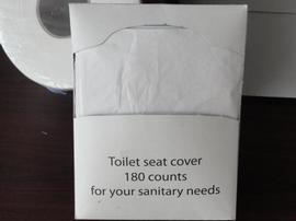 Any 1/4fold toilet seat cover paper