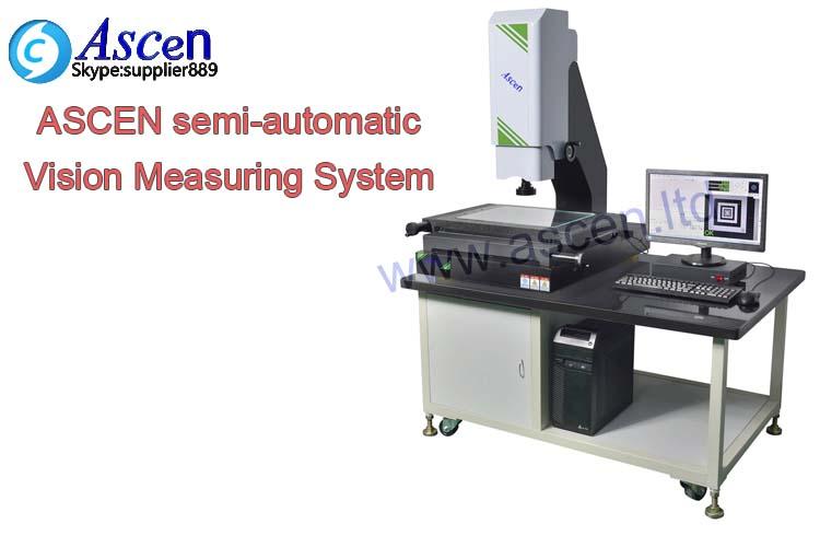 semi-automatic vision measuring machine