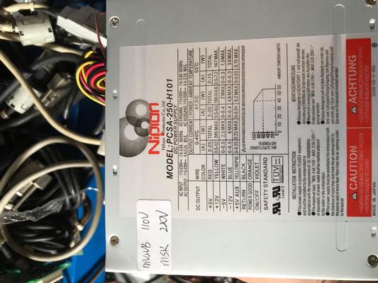 Panasonic Nipron PCSA-250-H101 250W Power Supply For Server