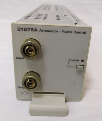 Agilent 81576A Variable Optical Attenuator Modules with Power Control and Straight Interface