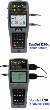 Sunrise Telecom Sunset E20 Transmission Test Set