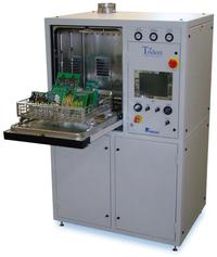 Trident III is the flagship of the Trident Series automatic defluxing and cleanliness testing systems