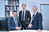 Scheugenpflug Managing Board: Christian Ostermeier, Jürgen Wilde, Sergej Erbes (from
left)