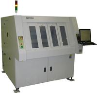 Getech GSR1290 Large Panel depaneling machine has the largest processing window available on the market today; capable of handling panels up to 910 x 610 mm (36
