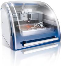 ProtoMat® E33, an entry-level milling machine for in-house rapid PCB prototyping.