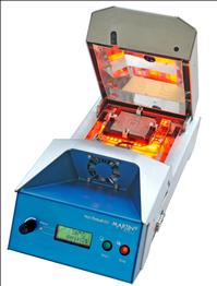 MARTIN’s Mini-Oven 04 Reball/Prebump unit is ideal for the complete QFN solder bumping process, even for the smallest pitches.