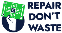 Repair Don't Waste logo
