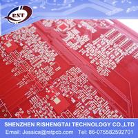ENIG PCBs with red soldermask