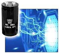 New Yorker Electronics supplies the new United Chemi-Con (UCC) U37X Screw Terminal Capacitor for long life and capable ripple current
