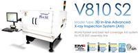 V810 Series 3D In-line Advanced X-Ray Inspection System.