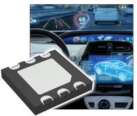 New Yorker Electronics supplies the new Vishay Semiconductor K857PE 4-quadrant photo detector in surface-mount package with an active area of 1.6mm2