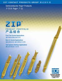 A new eight-page ZIP® Product Portfolio brochure will be available for the first time at the ECT CPG booth.
