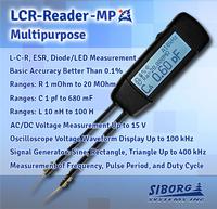 LCR-Reader-MP: Multipurpose PCB debugging and test tool