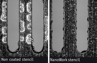 NanoWork® - Laser Cut Stencils With Anti-Adhesion Properties