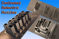Dedicated Solid Titanium Solder Nozzles for Seho and Pillarhouse Selective Solder machines