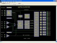 PAC-Designer 6.0 interface screenshoot - ispClock5410D design entry.