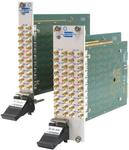 This new range of PXI RF Multiplexers (series 40-760) is available in the following configurations: dual, quad and octal SP4T, single, dual and quad SP8T, single and dual SP16T and single SP32T. 